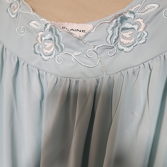 MISS ELAINE for Dillard's Nylon nightgown sz XL - Picture 2 of 6
